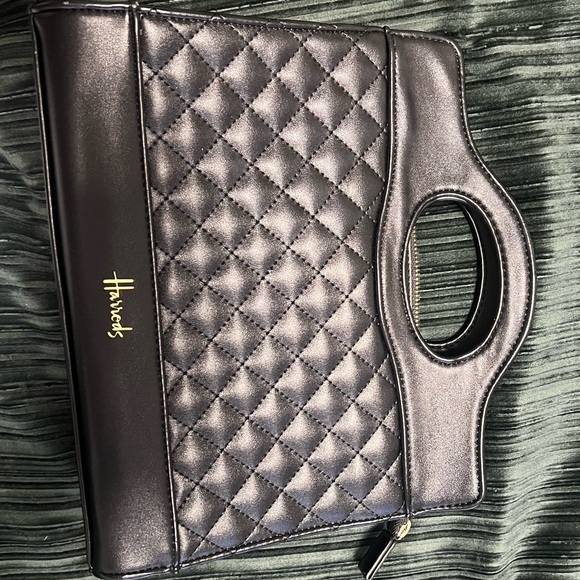 Harrods Top Handle Bag - Black - Picture 3 of 12